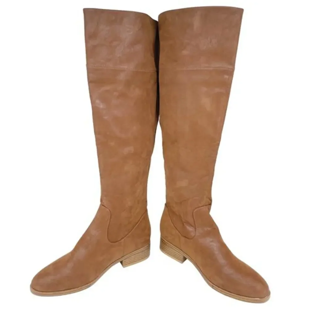 Mia Women's Carsyn Knee High Tall Western Coastal Cowgirl Boots‎ Brown 8.5M